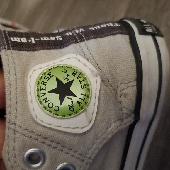 Converse X Dr.Seuss Toddler Kids Chuck Taylor - Green Eggs and Ham! Shoes 7 - Picture 7 of 16